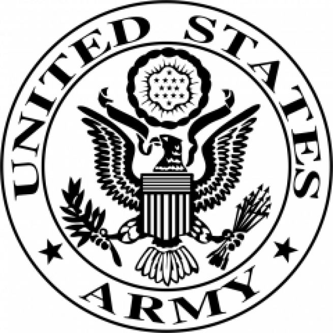 LASER ETCHED USA ARMY LOGO.